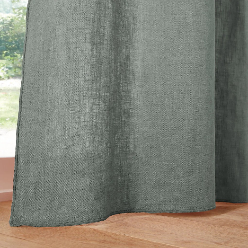 Gordijnpand in gewassen linnen, Onega