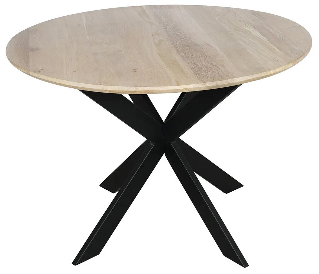 Starfurn Ferris Ronde Eettafel Naturel Eiken 110 Cm - 110 X 110cm.
