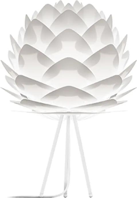 UMAGE Silvia Medium Ø 50 cm - Tafellamp - Tripod wit- Lampenkap - Verstelbare standaard - Blaadjes - Artichok - Metaal - Design - Scandinavisch