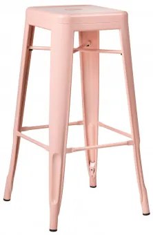 Pak 2 Hoge Krukken (76 Cm) Lix Roze – Kwarts - Sklum