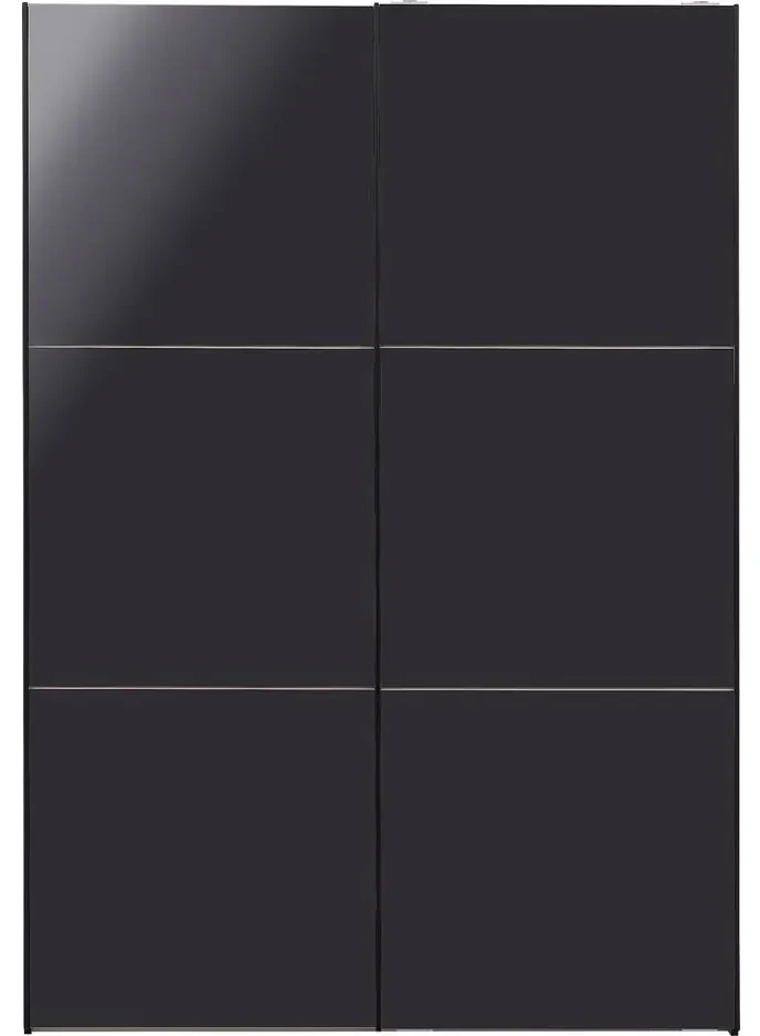 Goossens Kledingkast Easy Storage Sdk, 153 cm breed, 220 cm hoog, 2x 3 paneel schuifdeuren