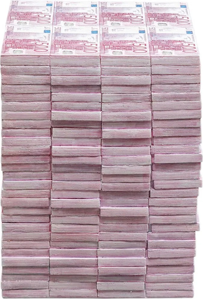 Eurobiljetten Krukje - 29 X 29.5cm.