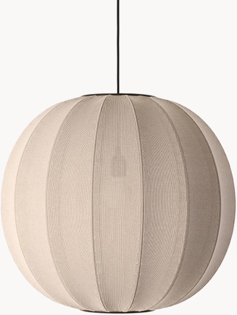 Handgemaakte LED-hanglamp Knit-Wit