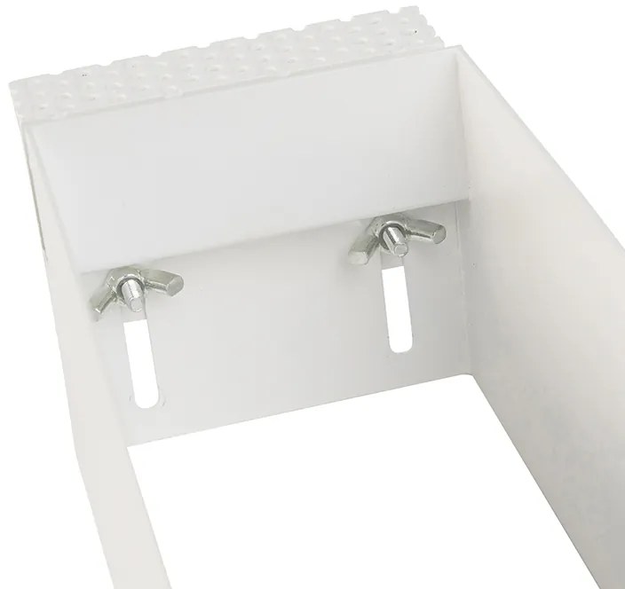 Inbouwspot wit draai- en kantelbaar trimless 3-lichts - Oneon