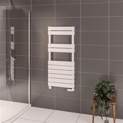 Eastbrook Addington type 20 handdoekradiator 50x110cm 826W staal wit glans