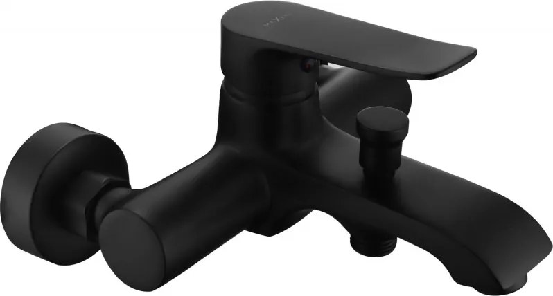 Mexen Pecos badkraan, zwart - 72730-70