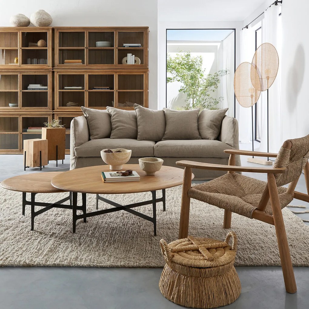 Salontafel in eik, groot model, Addisson