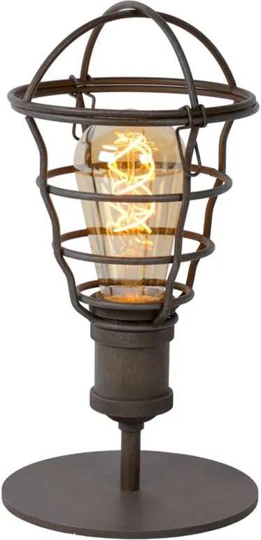 Lucide tafellamp Zych - roest bruin - 14 cm - Leen Bakker