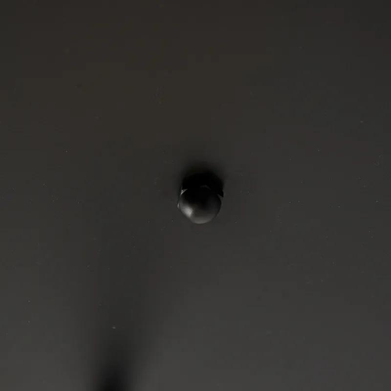 Moderne plafondlamp zwart 3-lichts - Facil Modern E27 rond Binnenverlichting Lamp