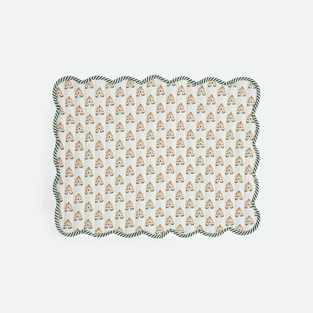 Set van 2 omkeerbare placemats, katoen, SIVALI