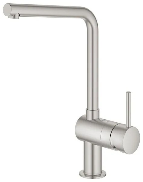 GROHE Minta Keukenkraan - hoog - l uitloop - supersteel geborsteld 31375DC0