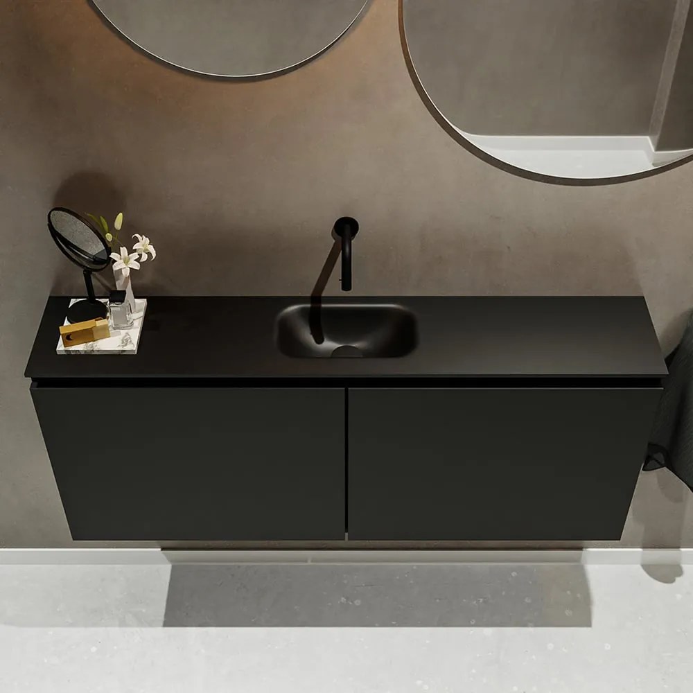 Mondiaz Ture 120cm toiletmeubel urban met wastafel urban midden geen kraangat