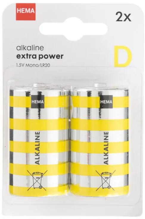 2-pak Alkaline Batterijen