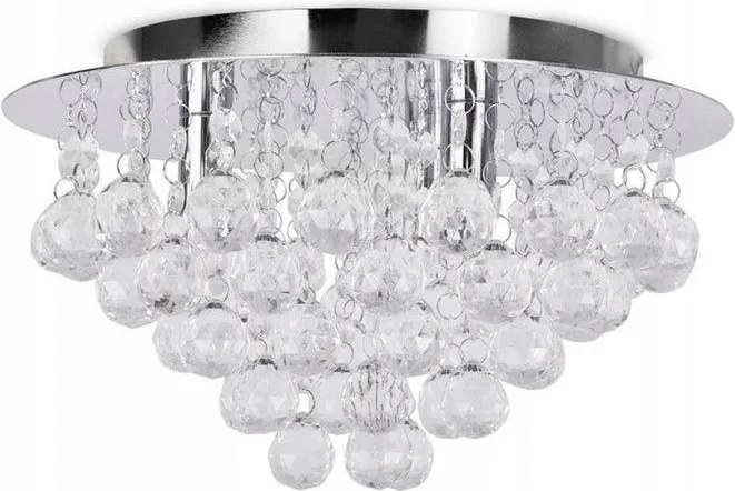 Kristallen plafondlamp Plafond Glamour 392179