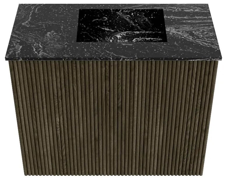 Mondiaz Joya DLux 50cm toiletmeubel shadow met wastafel faye rechts zonder kraangat lava