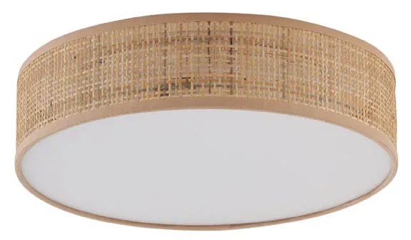 Oosterse plafondlamp rotan 38cm  - Trammy