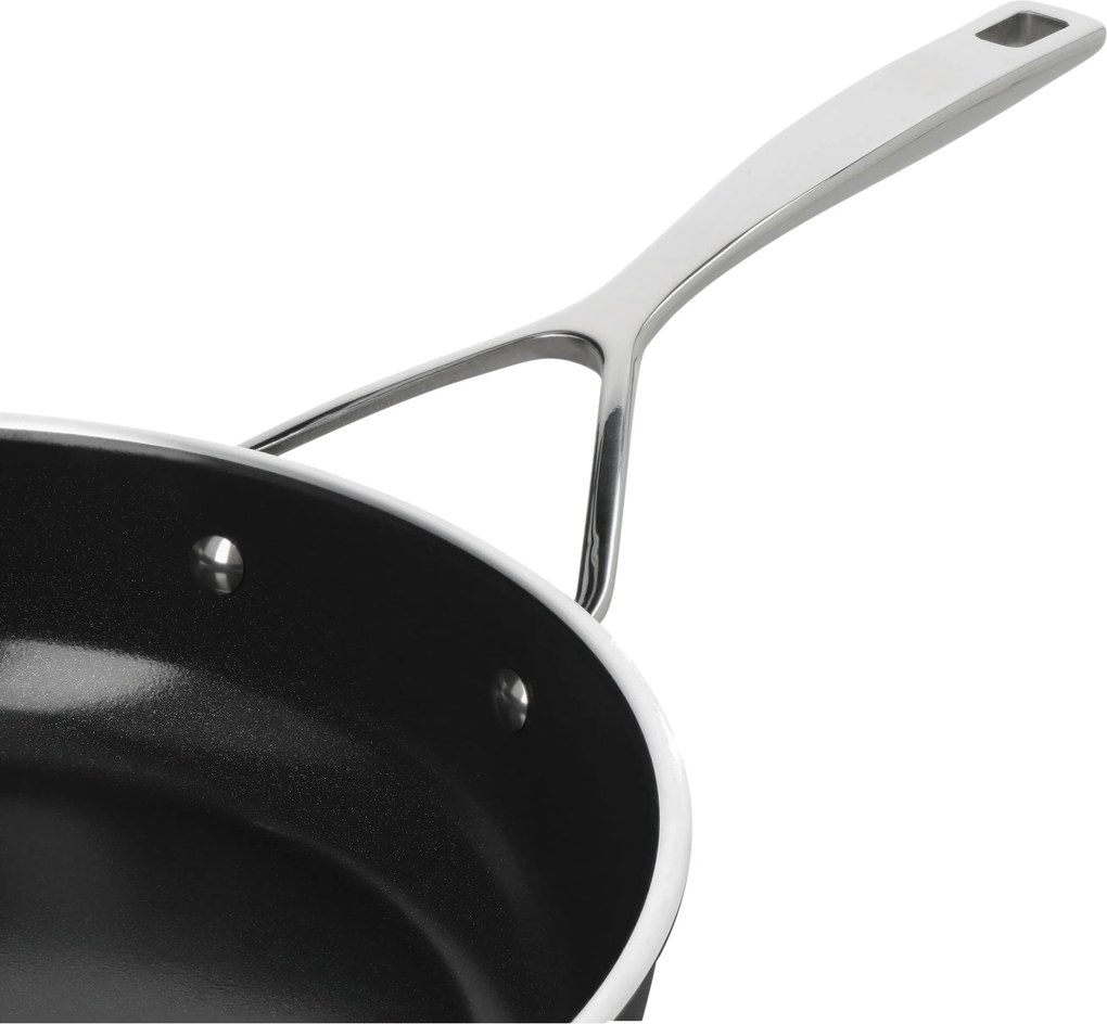 Demeyere Alu Pro 5 Hapjespan met lange steel Ceraforce 28 cm - Alu Pro 5 - Demeyere