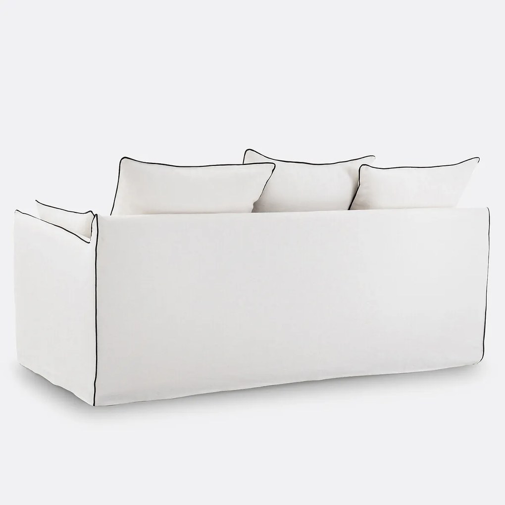 Bank 2-, 3-, 4- of 5-zits, afneembare hoezen, in dik linnen, Odna