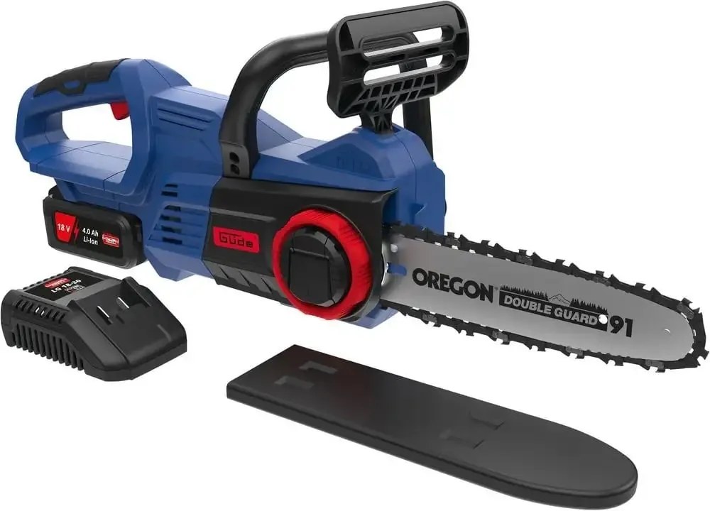 Güde Accu kettingzaag KS 18-401-30 Inclusief Accu &amp; lader