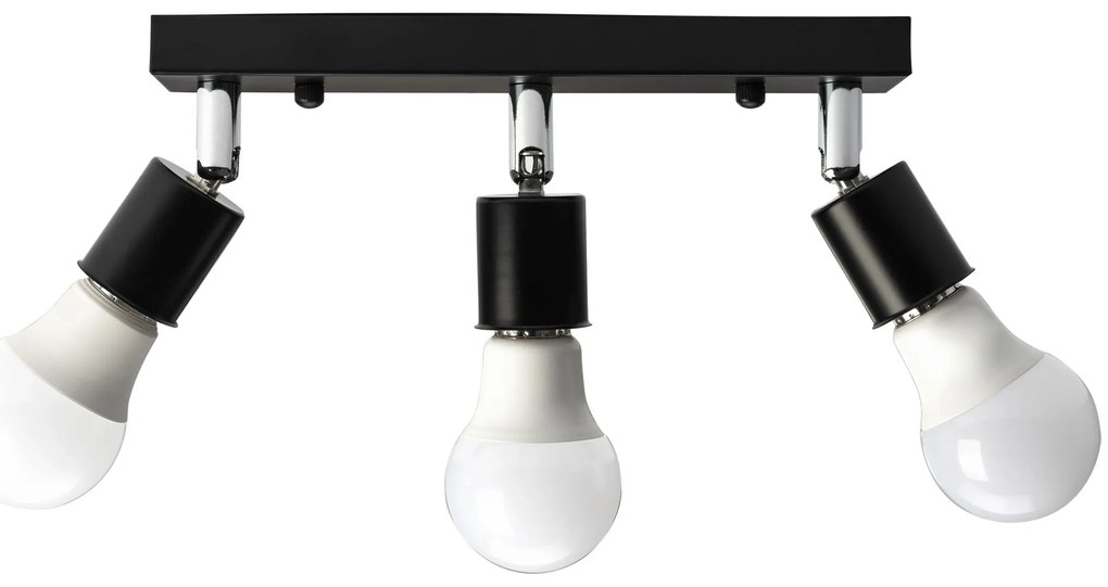 Plafondlamp Spotlight Plafon Zwart APP699-3C