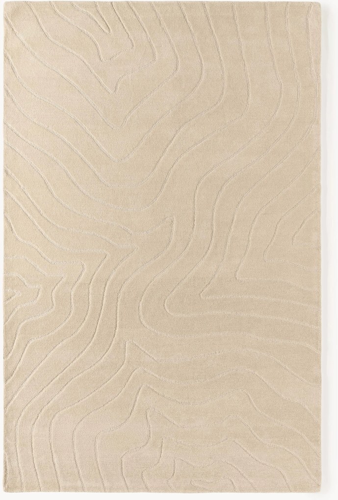 Handgetuft wollen vloerkleed Aaron