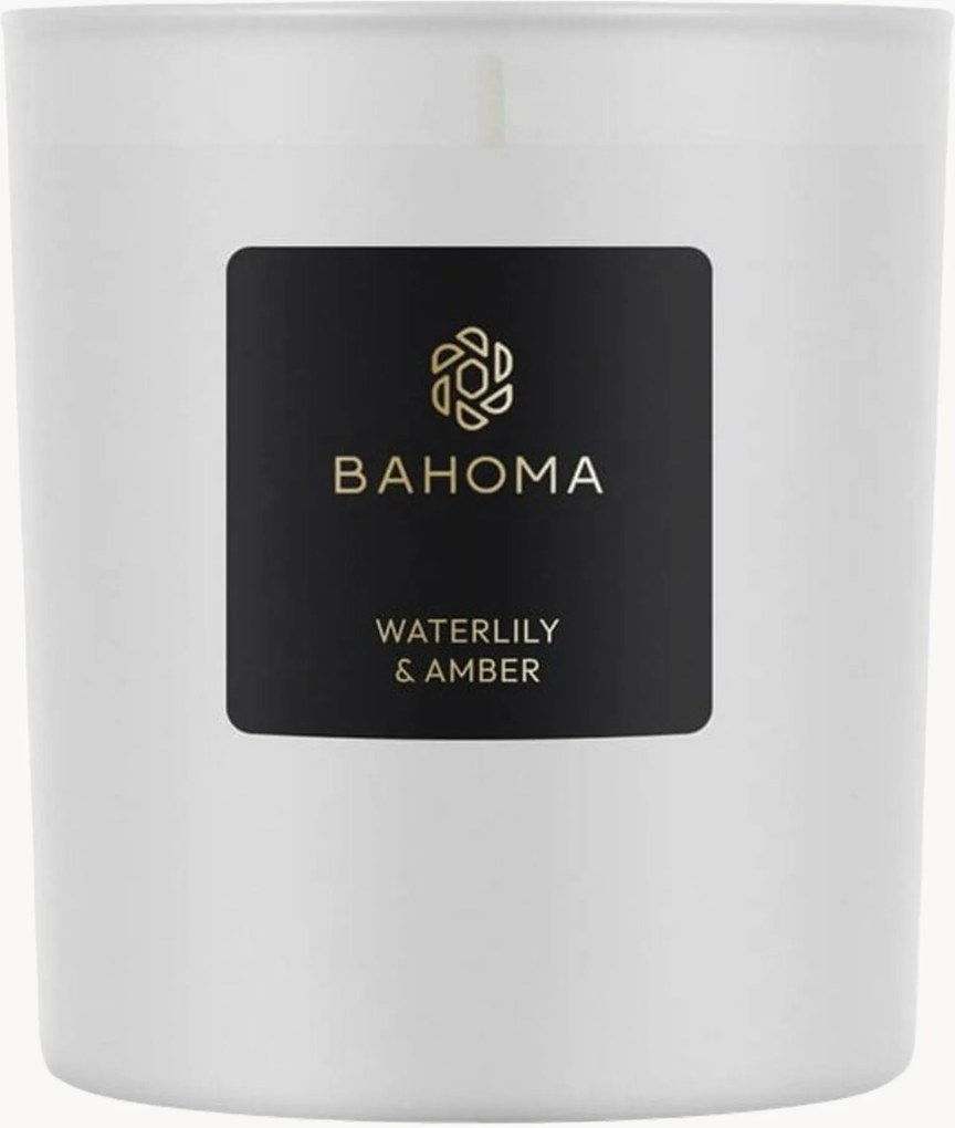 Geurkaars Waterlily & Amber (bergamot, watere groene noten, verse peer)
