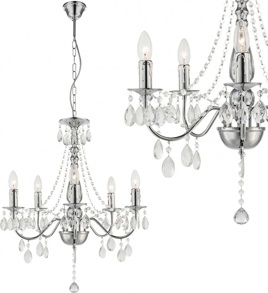 Lamp EBT014-5CP CHROME