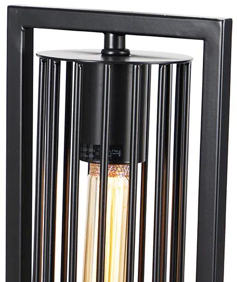 Moderne vloerlamp zwart - Balenco Wazo Modern E27 Binnenverlichting Lamp