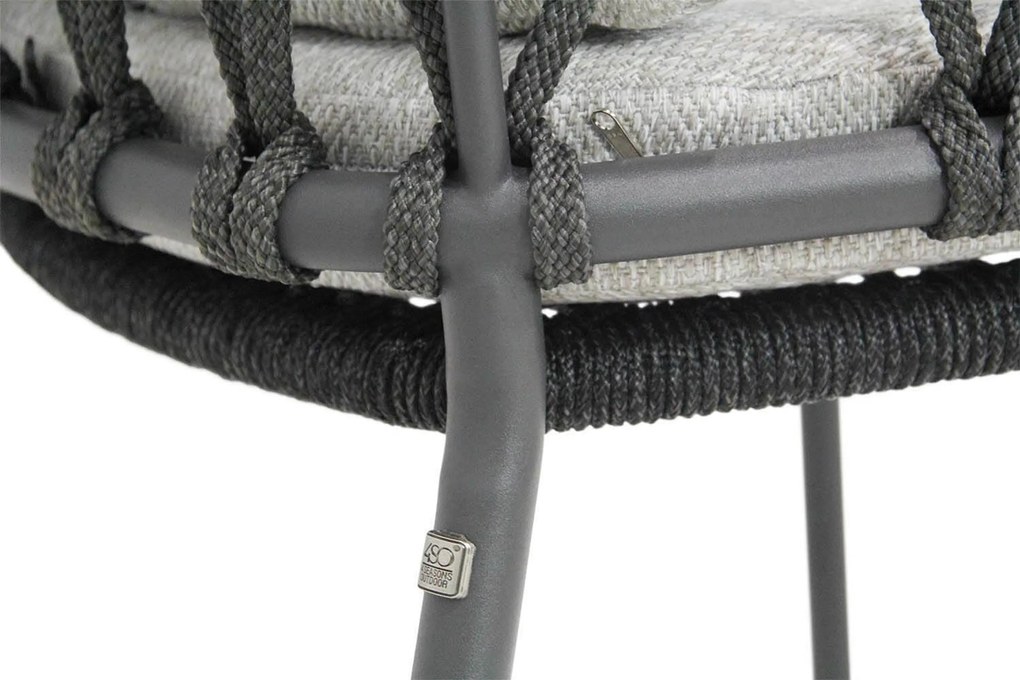 Tuinset 4 personen Rope Grijs 4 Seasons Outdoor Seasons