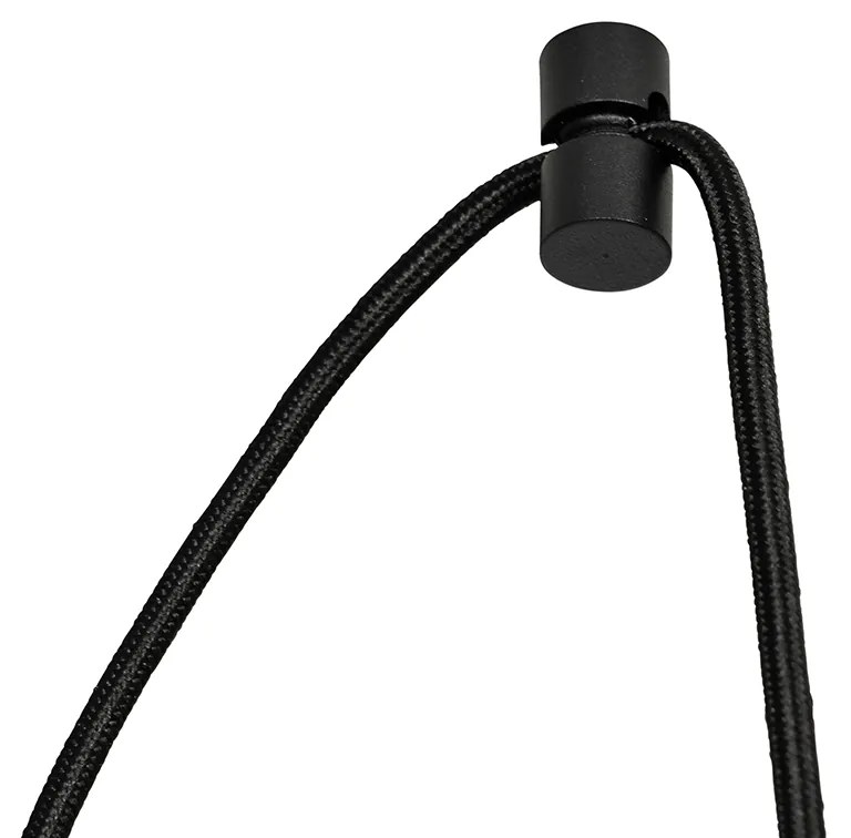 Japandi hanglamp wit 50cm 3-lichts - Plu