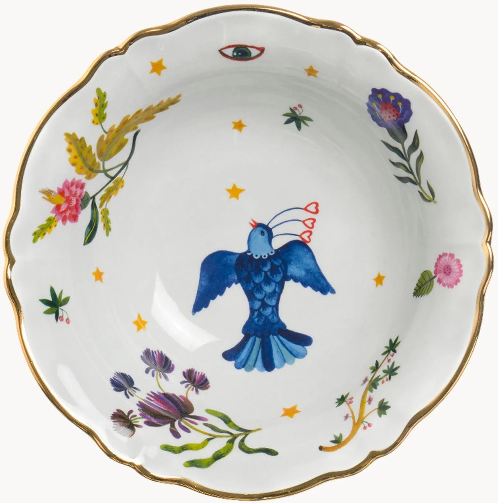 Handgemaakte serveerschaal Fabula