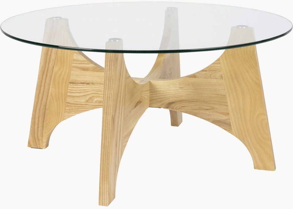 Ronde salontafel Kobe van essenhout