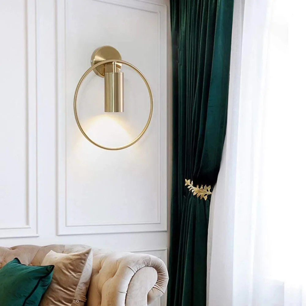 WANDLAMP APP922-1W GOUD