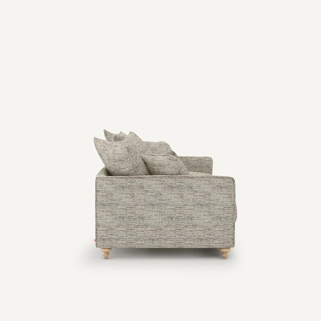 3-zits omvormbare zetel van gestippeld visgraatstof, Lazare