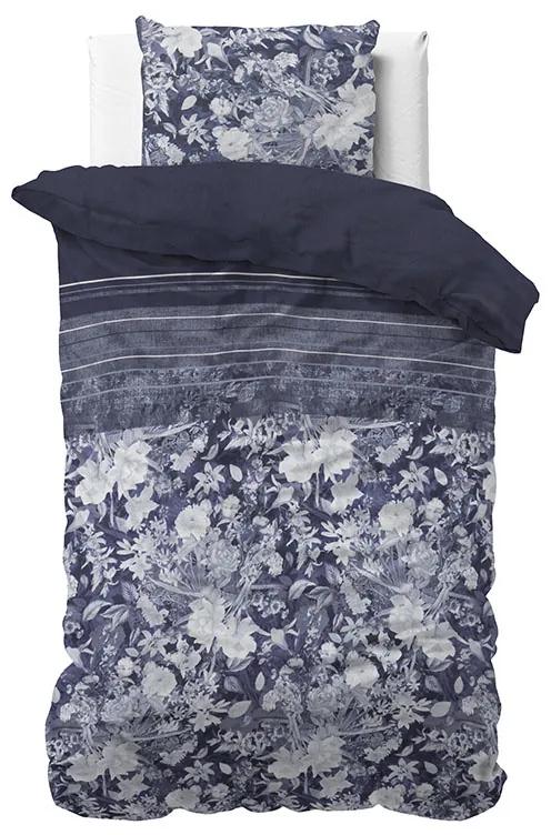 Sleeptime Elegance Sophia - Blauw 1-persoons (140 x 220 cm + 1 kussensloop) Dekbedovertrek