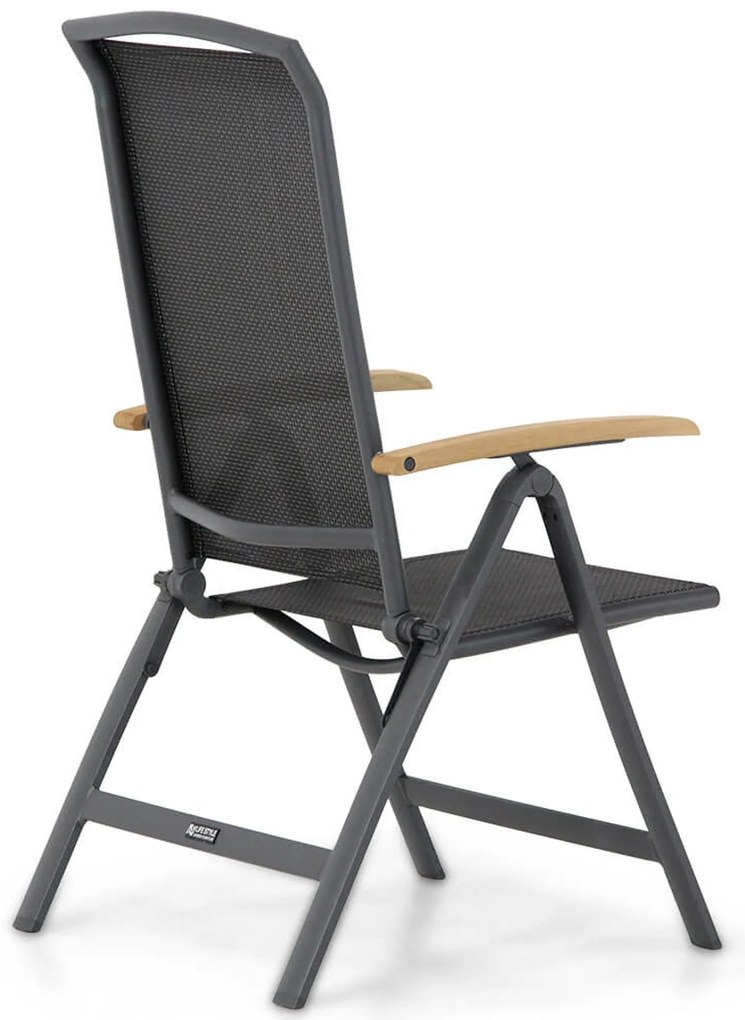 Lifestyle Garden Furniture Rosello Standenstoel Aluminium/teak Grijs