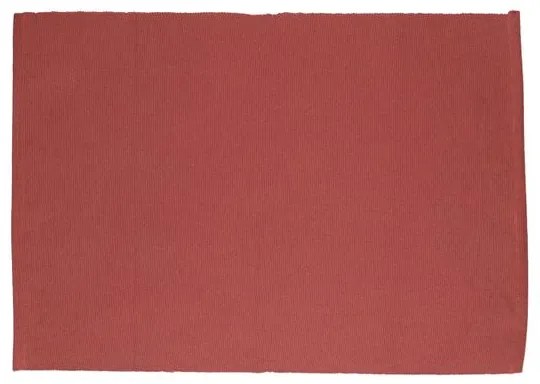 Placemat, bio-katoen, rood