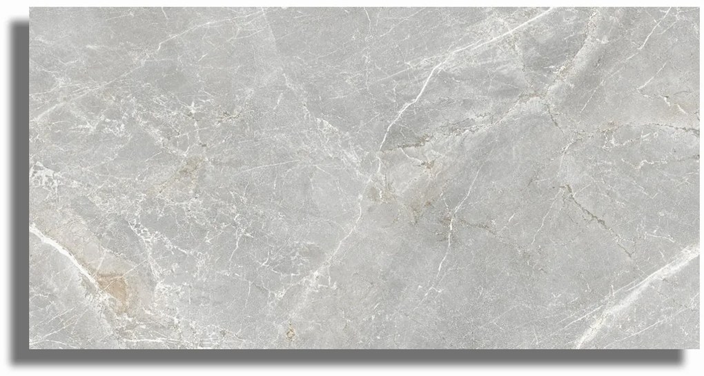 Vloertegel 60x120 Cm Marmerlook Ferrolbosco Licht Grijs R73
