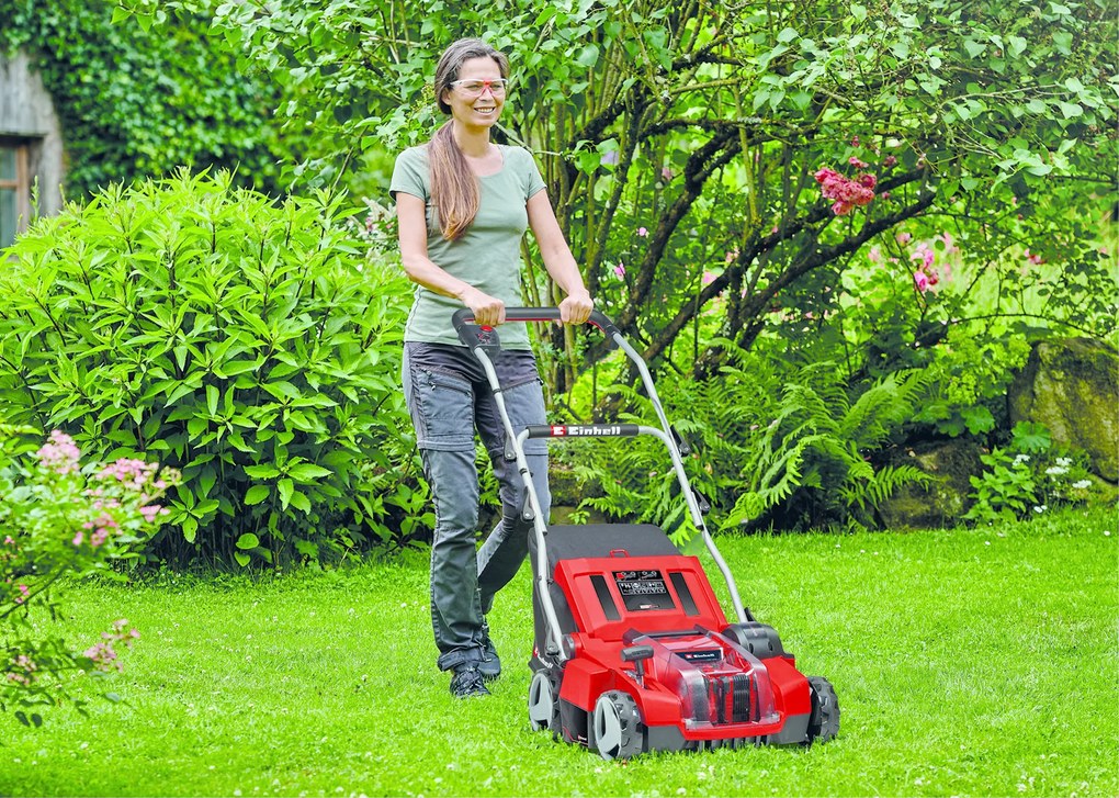 Einhell GE-SA 36/35 Li-Solo Accu Verticuteermachine & beluchter 35cm breed.