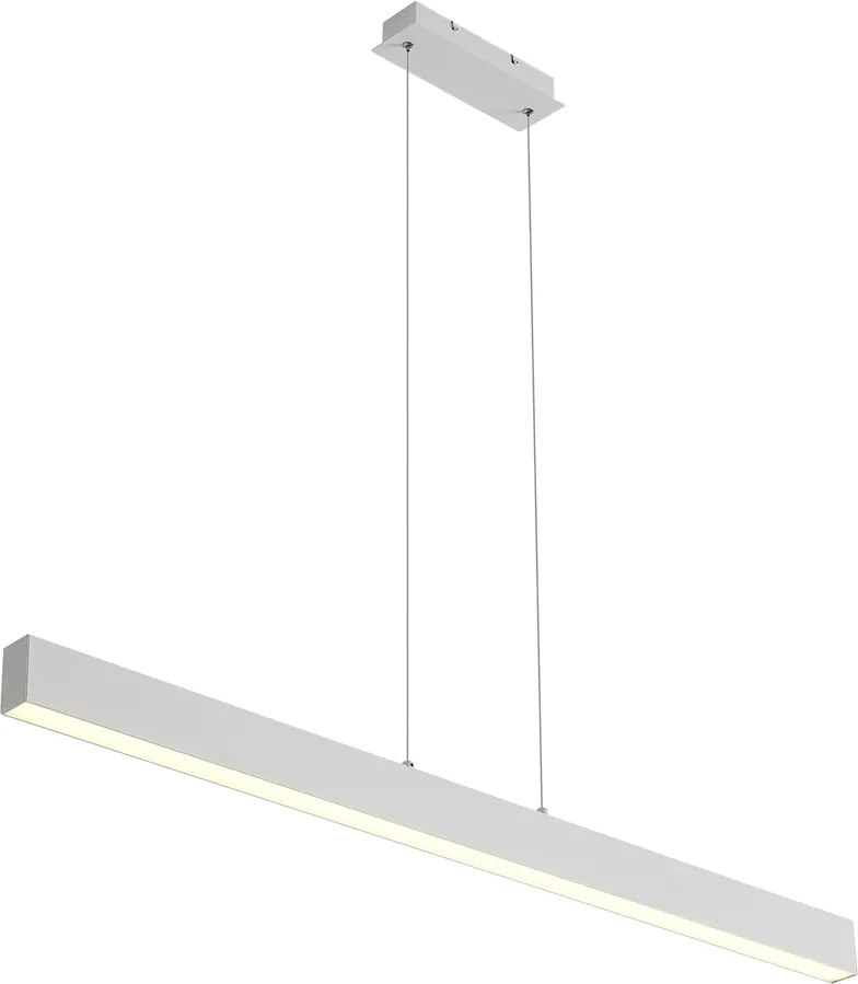 Hanglamp wit incl. LED 3-staps-dimbaar 2700-4000K met dipswitch - Keane