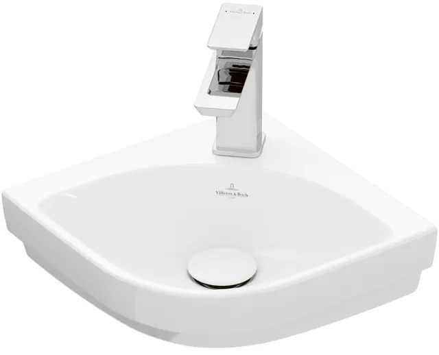 Villeroy & Boch Subway 3.0 hoekfontein 32cm 1 kraangat zonder overloop wit 43714601