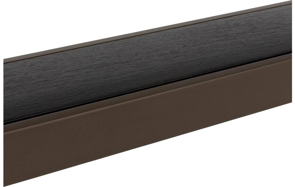 Goossens Excellent Salontafel Lux vierkant, glas zwart, elegant chic, 160 x 43 x 35 cm
