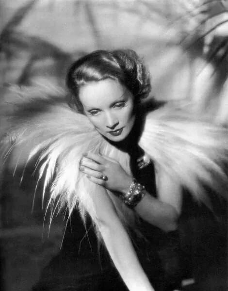 Kunstfotografie Marlene Dietrich In The 30'S, (30 x 40 cm)