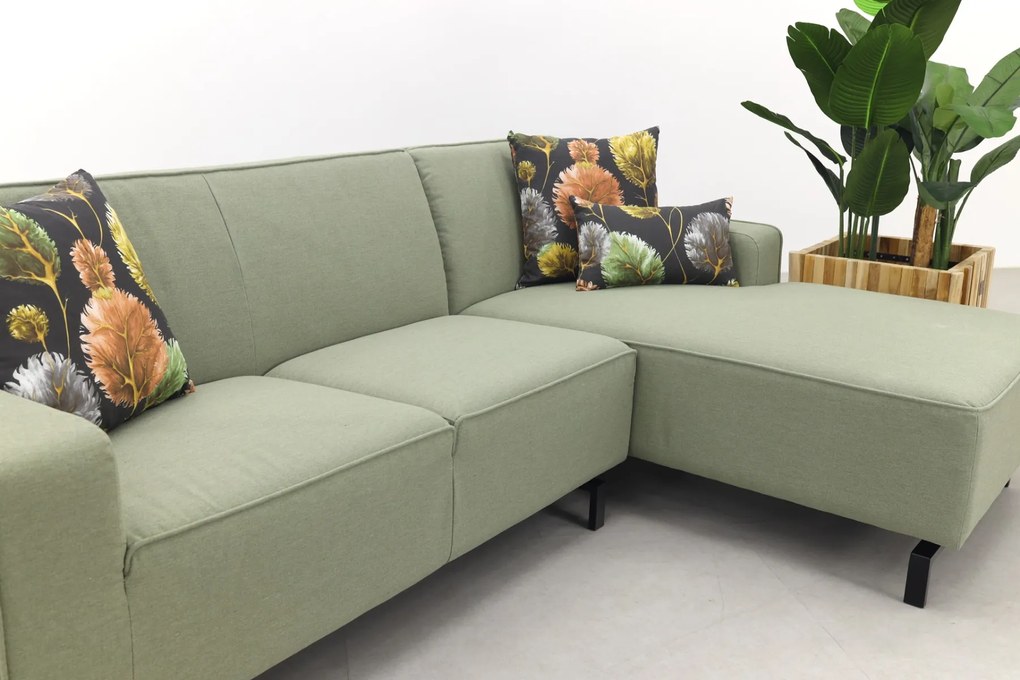 Boavista Sunbrella loungebank chaise longue - Heritage leaf - 2-delig - links