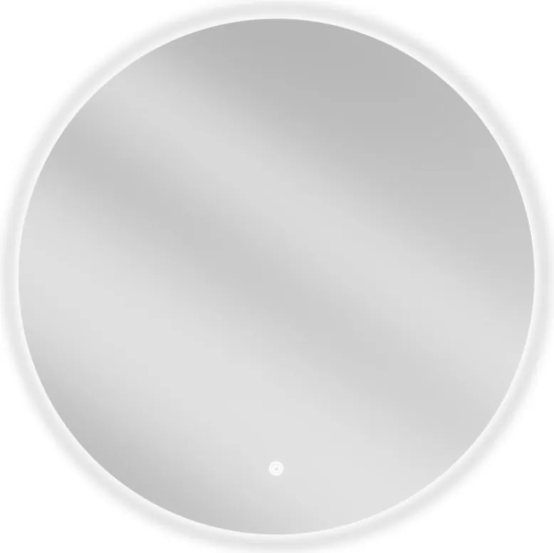 Mexen Erg verlichte ronde badkamer spiegel, 70 cm, LED 6000K, anti-condens - 9823-070-070-611-00