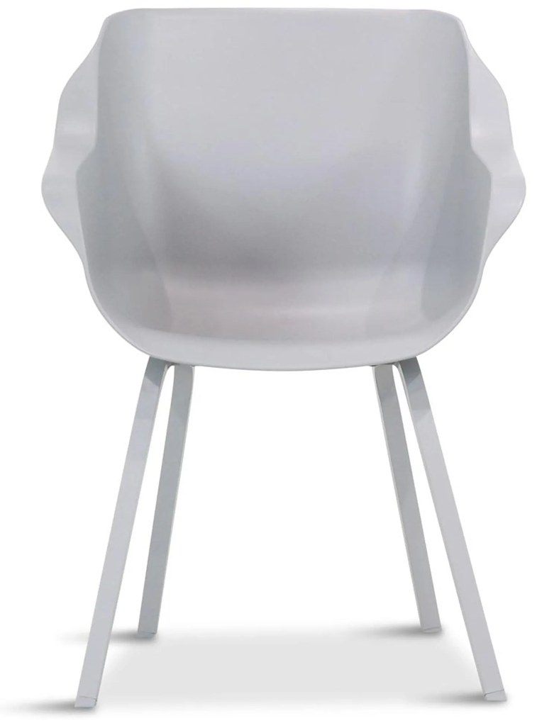 Tuinset 4 personen 180 cm Kunststof Grijs Hartman Sophie