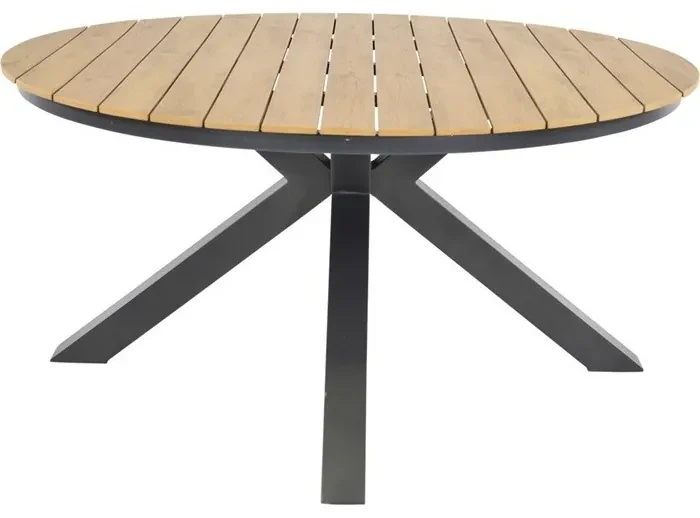 Lesli Living Ronde Tuintafel - Arezzo - Polywood - Ø 120 cm - Lesli ...