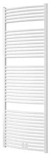 Plieger Palmyra designradiator horizontaal gebogen middenaansluiting 1775x600mm 1046W wit structuur