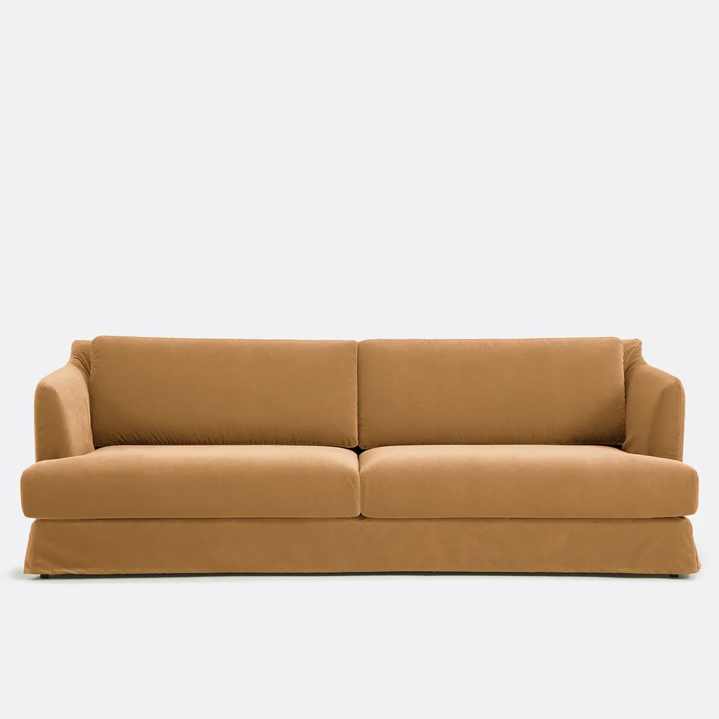 3-, 4- of 5-zits fluwelen bank MONZELLA