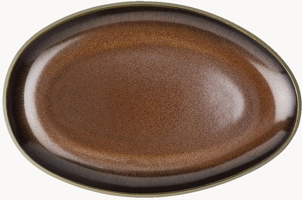 Serveerplateau Jade van keramiek